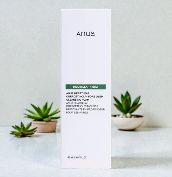 Anua Heartleaf Quercetinol Pore Deep Cleansing Foam 150ml - image 2