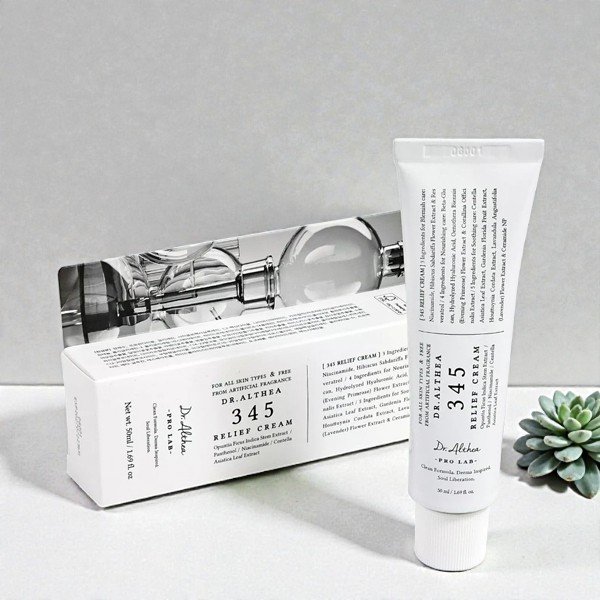 DR. ALTHEA 345 Relief Cream – Soothing & Barrier Repair Moisturizer for Sensitive Skin